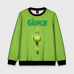 Свитшот детский The Grinch, цвет: 3D-черный