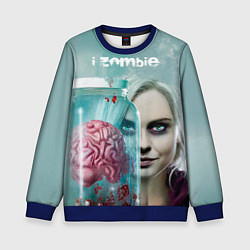 Свитшот детский I-ZOMBIE large, цвет: 3D-синий