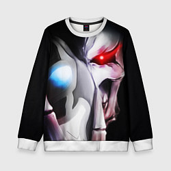 Свитшот детский Overlord - Ainz Ooal Gown, цвет: 3D-белый