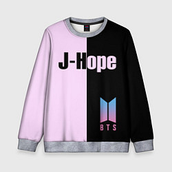 Свитшот детский BTS J-hope, цвет: 3D-меланж