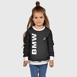 Свитшот детский BMW, цвет: 3D-белый — фото 2