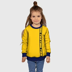 Свитшот детский ASAP Rocky: Yellow Testing, цвет: 3D-синий — фото 2