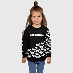 Свитшот детский Marshmello: Dark Side, цвет: 3D-черный — фото 2