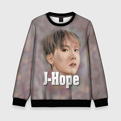 Свитшот детский BTS J-Hope, цвет: 3D-черный