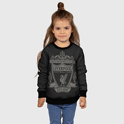 Свитшот детский Liverpool - Classic Est 1892, цвет: 3D-черный — фото 2