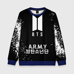 Свитшот детский BTS ARMY, цвет: 3D-синий