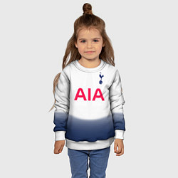 Свитшот детский FC Tottenham: Lukas Home 18-19, цвет: 3D-белый — фото 2