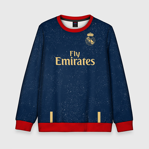 Детский свитшот Sergio Ramos away 19-20 / 3D-Красный – фото 1