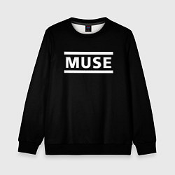 Свитшот детский MUSE, цвет: 3D-черный