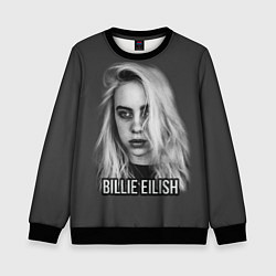 Свитшот детский BILLIE EILISH, цвет: 3D-черный