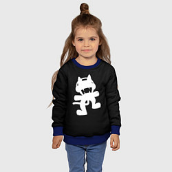 Свитшот детский MONSTERCAT, цвет: 3D-синий — фото 2