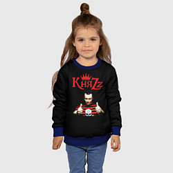 Свитшот детский Князь, цвет: 3D-синий — фото 2