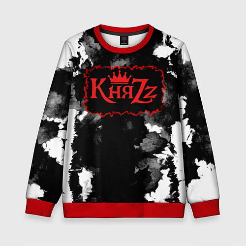 Детский свитшот Князь Анархия спина / 3D-Красный – фото 1