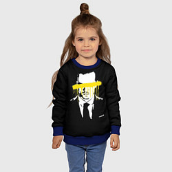 Свитшот детский Sherlock, цвет: 3D-синий — фото 2
