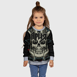 Свитшот детский Ария, цвет: 3D-меланж — фото 2