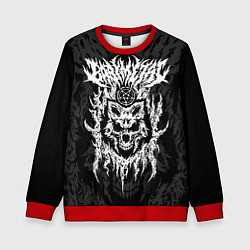 Свитшот детский BABYMETAL, цвет: 3D-красный