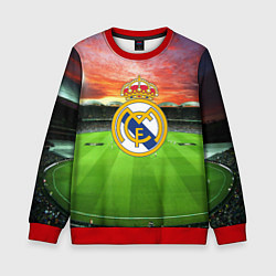 Свитшот детский FC Real Madrid, цвет: 3D-красный