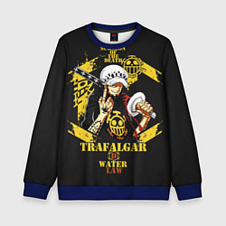 Свитшот детский One Piece Trafalgar Water, цвет: 3D-синий