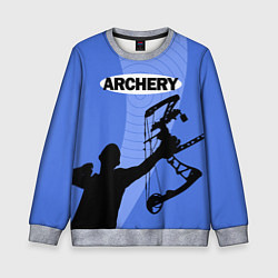 Свитшот детский Archery, цвет: 3D-меланж