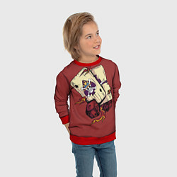 Свитшот детский One Piece, цвет: 3D-красный — фото 2