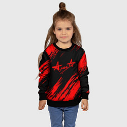 Свитшот детский АлисА, цвет: 3D-черный — фото 2