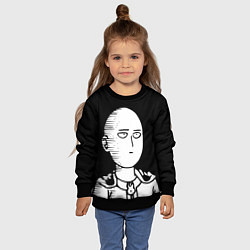 Свитшот детский ONE-PUNCH MAN, цвет: 3D-черный — фото 2