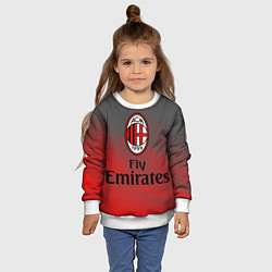 Свитшот детский Milan, цвет: 3D-белый — фото 2
