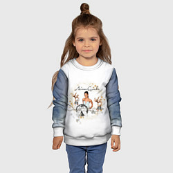 Свитшот детский ARIANA GRANDE, цвет: 3D-белый — фото 2