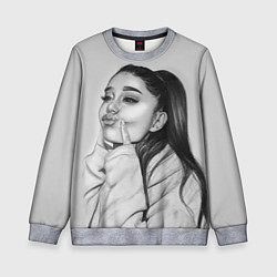 Свитшот детский Ariana Grande Ариана Гранде, цвет: 3D-меланж