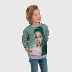 Свитшот детский Ariana Grande Ариана Гранде, цвет: 3D-меланж — фото 2