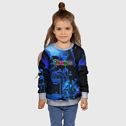 Свитшот детский Terraria, цвет: 3D-меланж — фото 2