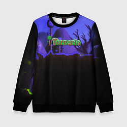 Свитшот детский TERRARIA, цвет: 3D-черный