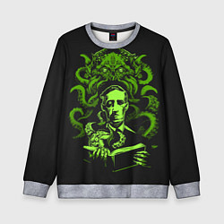 Свитшот детский Cthulhu, цвет: 3D-меланж