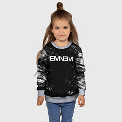 Свитшот детский EMINEM, цвет: 3D-меланж — фото 2