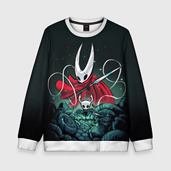 Свитшот детский Hollow Knight, цвет: 3D-белый