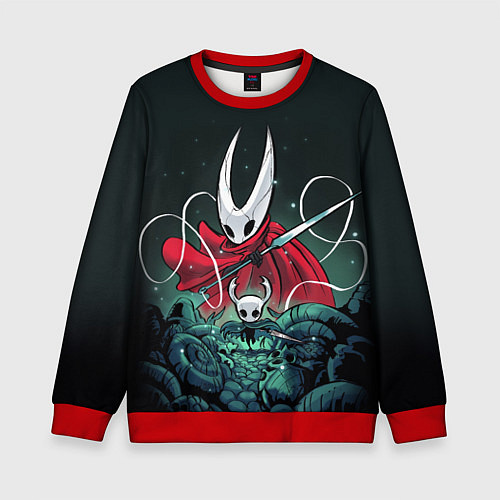 Детский свитшот Hollow Knight / 3D-Красный – фото 1