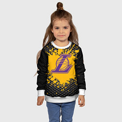 Свитшот детский Kobe Bryant, цвет: 3D-белый — фото 2