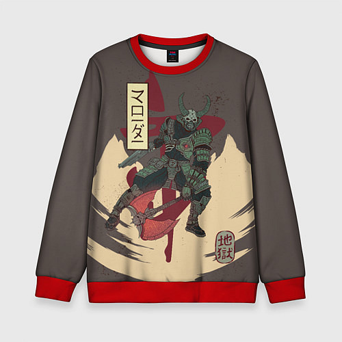 Детский свитшот Marauder / 3D-Красный – фото 1