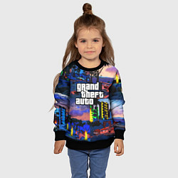 Свитшот детский GTA, цвет: 3D-черный — фото 2