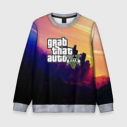 Свитшот детский GTA 5, цвет: 3D-меланж