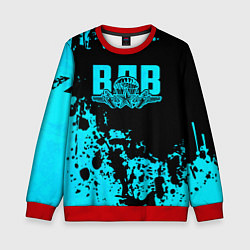 Свитшот детский ВДВ, цвет: 3D-красный