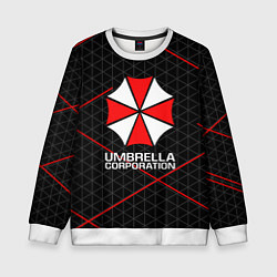 Свитшот детский UMBRELLA CORP, цвет: 3D-белый