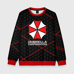 Свитшот детский UMBRELLA CORP, цвет: 3D-красный