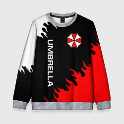 Свитшот детский UMBRELLA CORP, цвет: 3D-меланж