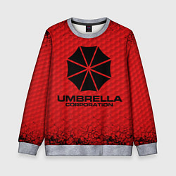 Свитшот детский Umbrella Corporation, цвет: 3D-меланж