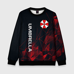 Свитшот детский UMBRELLA CORP, цвет: 3D-черный