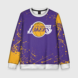 Свитшот детский LA LAKERS, цвет: 3D-белый