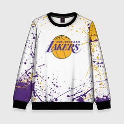 Свитшот детский LA LAKERS, цвет: 3D-черный