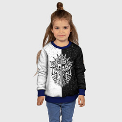 Свитшот детский Hollow Knight, цвет: 3D-синий — фото 2