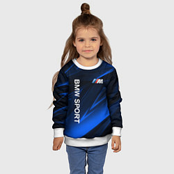 Свитшот детский BMW БМВ, цвет: 3D-белый — фото 2